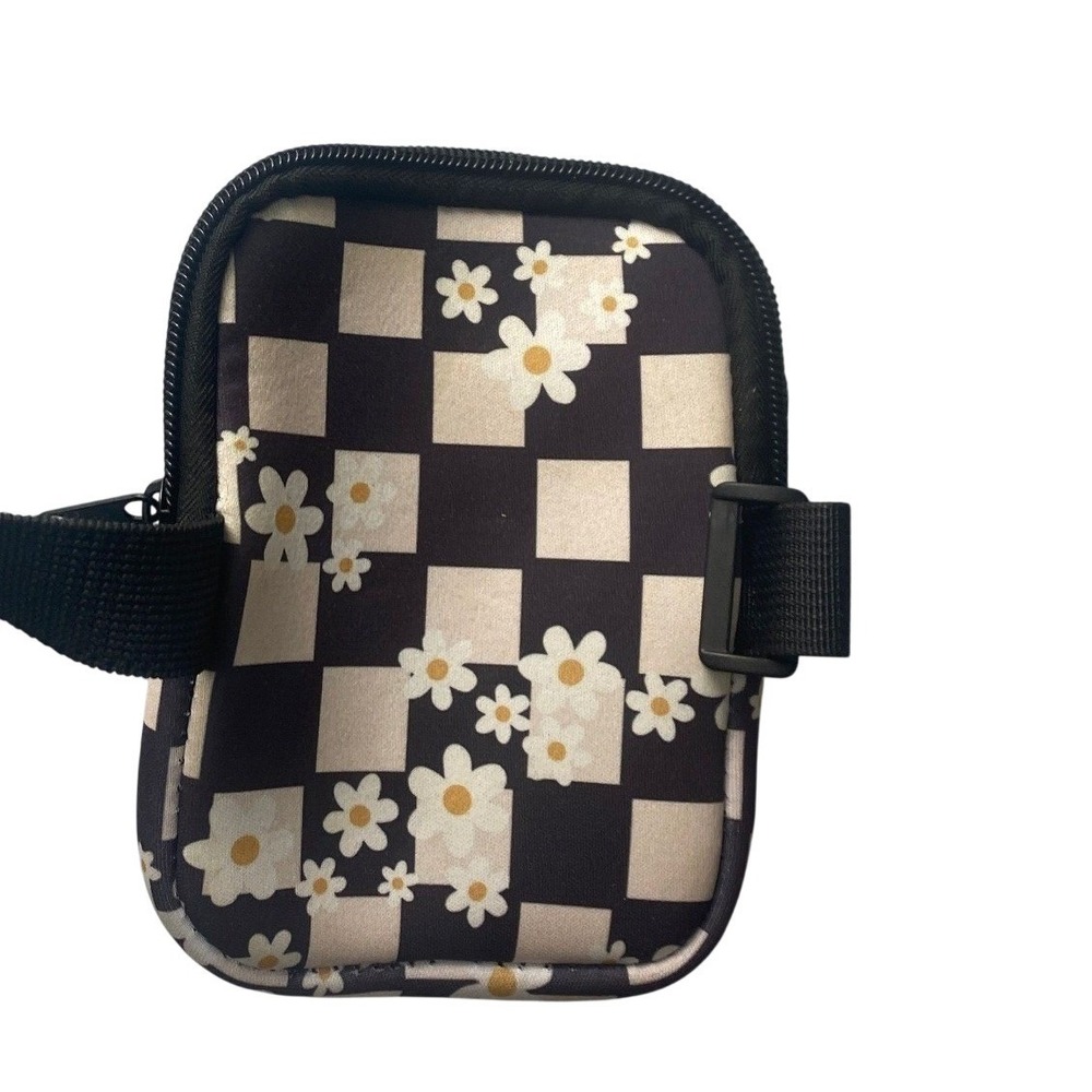 Black‎ Zippered Small Pouch Case Holder Bag